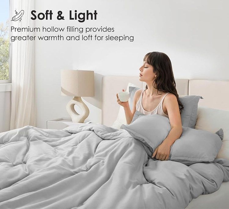 Light Weight Comforter Set (3 pcs)