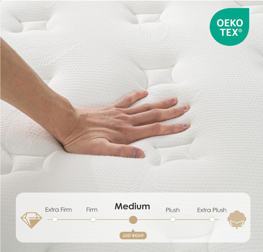 Hybrid Mattress Lumbar Support