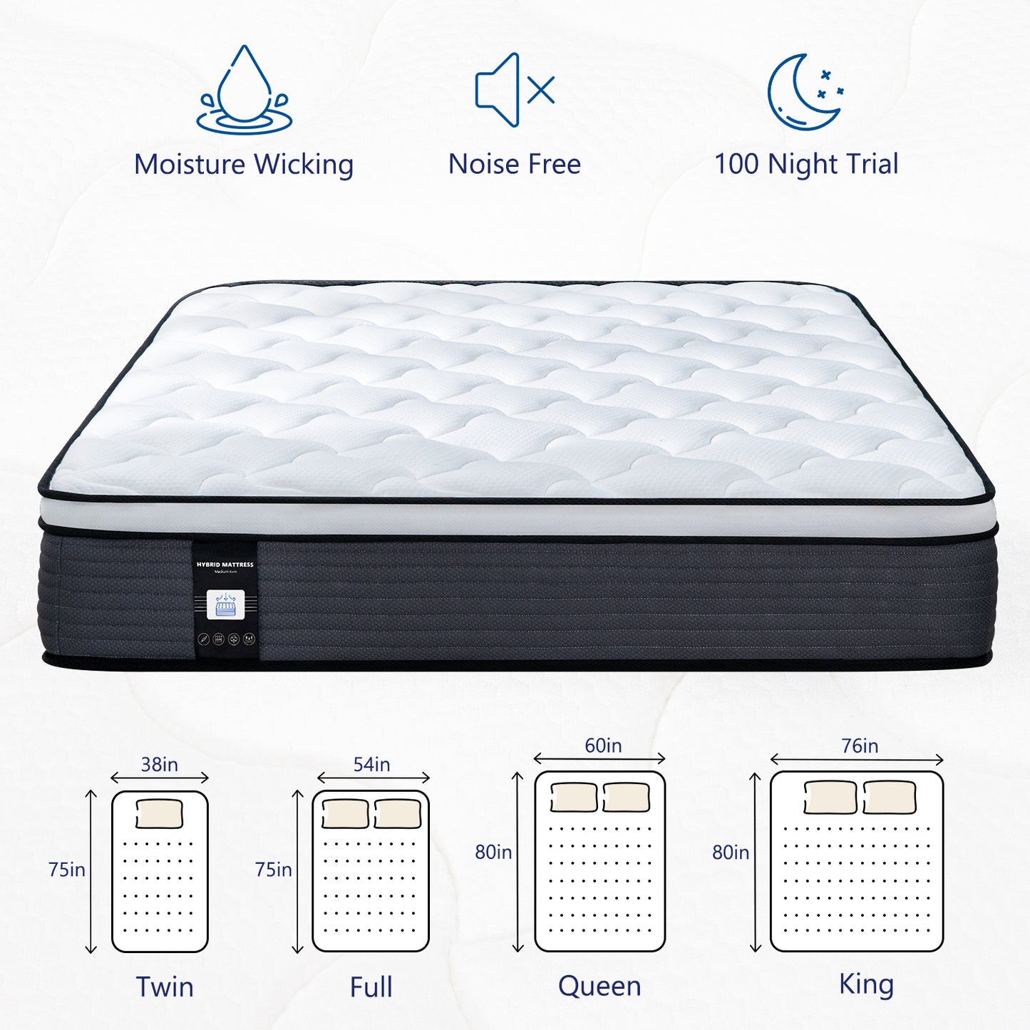 Classic Hybrid Memory Foam Mattress
